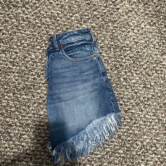 Free People Fringe denim skirt - Picture 5 of 7